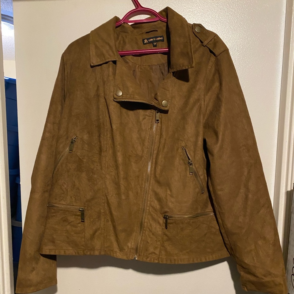 LOVE & LEGEND SUEDE JACKET - Picture 2 of 16